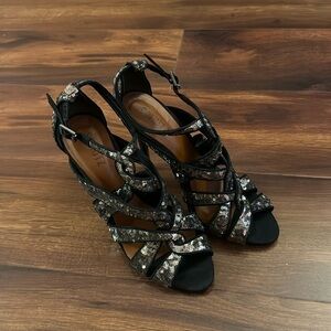 🍁SALE🍁 SCHUTZ Sequin High Heels size 9B